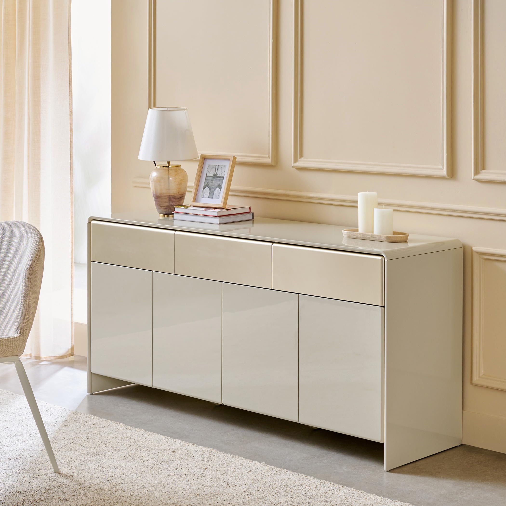 Home Centre Home Shores Sideboard - Cream-image-10