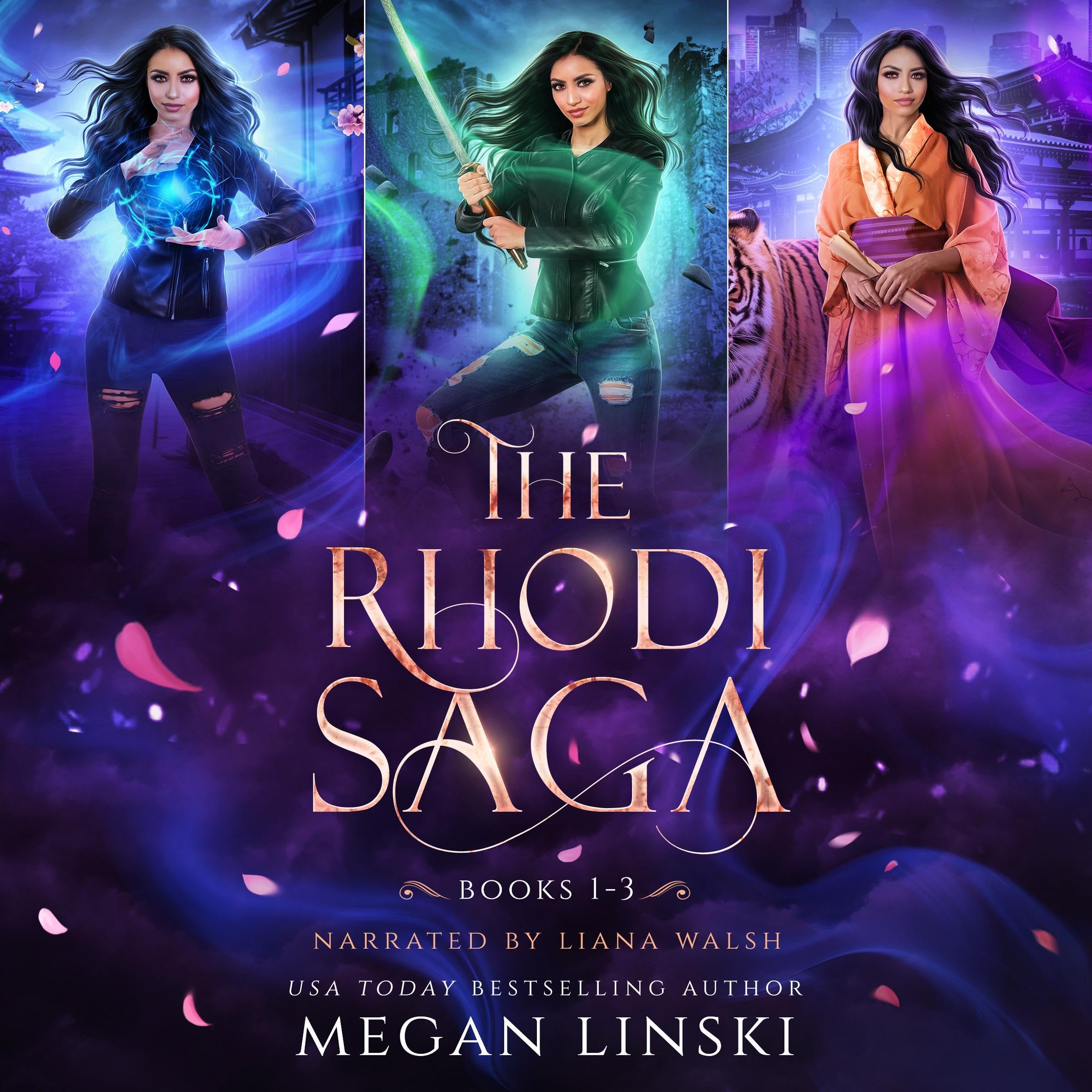 Cover art for The Rhodi Saga Collection, Books 1-3