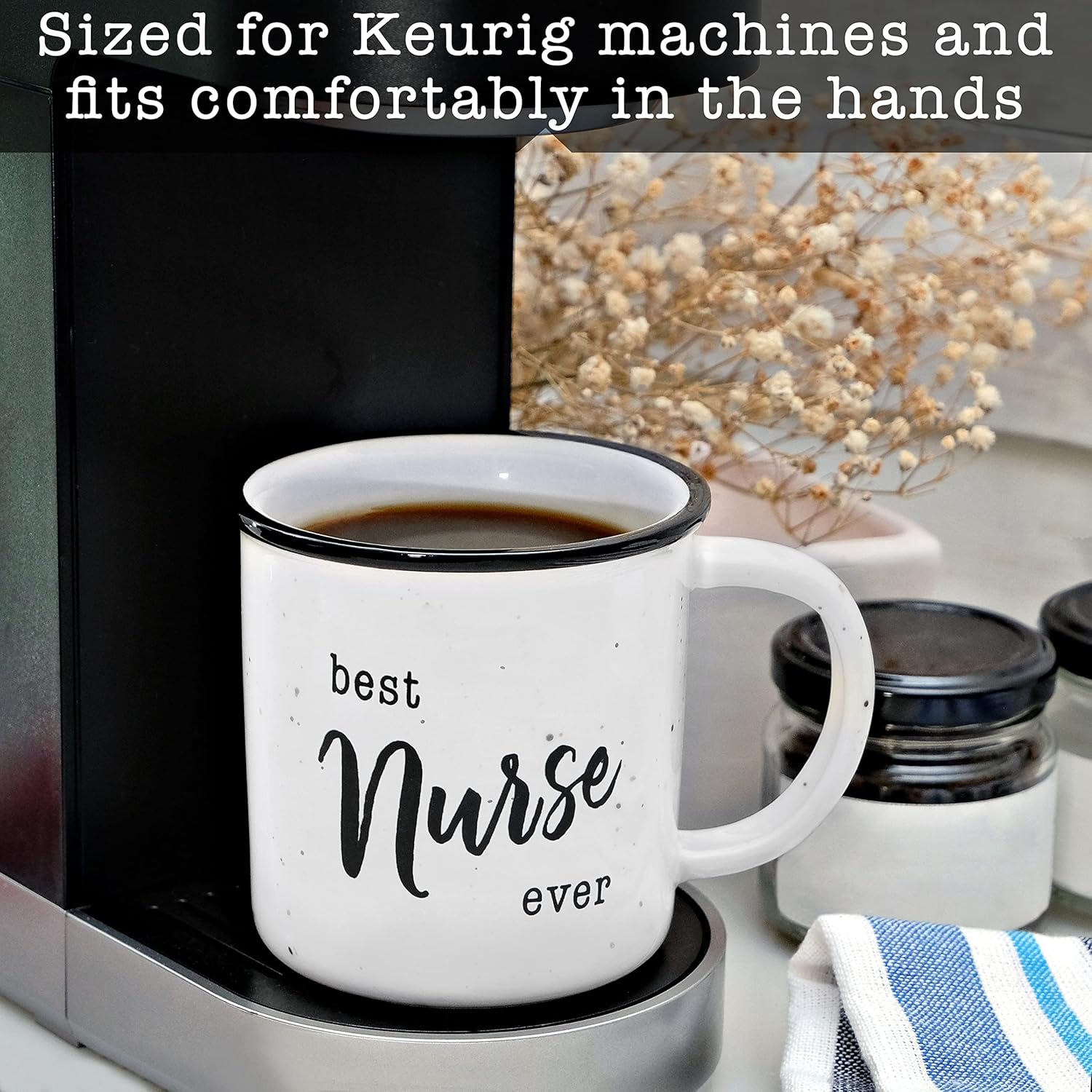 MAINEVENT Best Nurse Mug 11 Ounce, Nurse Gift Mug, Gifts for Nurses, Best RN Gift - Image 6