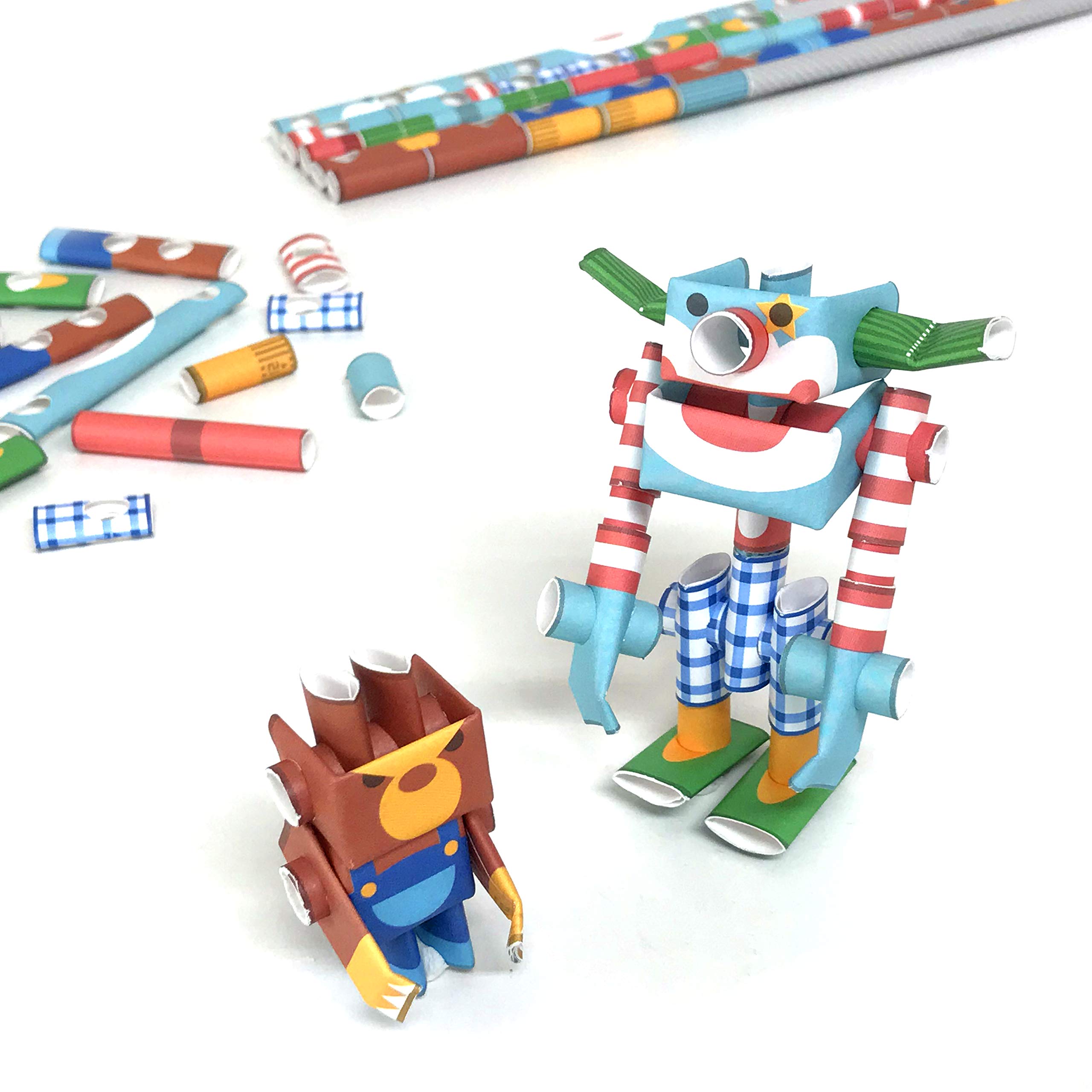 Buy PIPEROID Funny & Angry Circus Duo Japanese 3D Paper Puzzle DIY