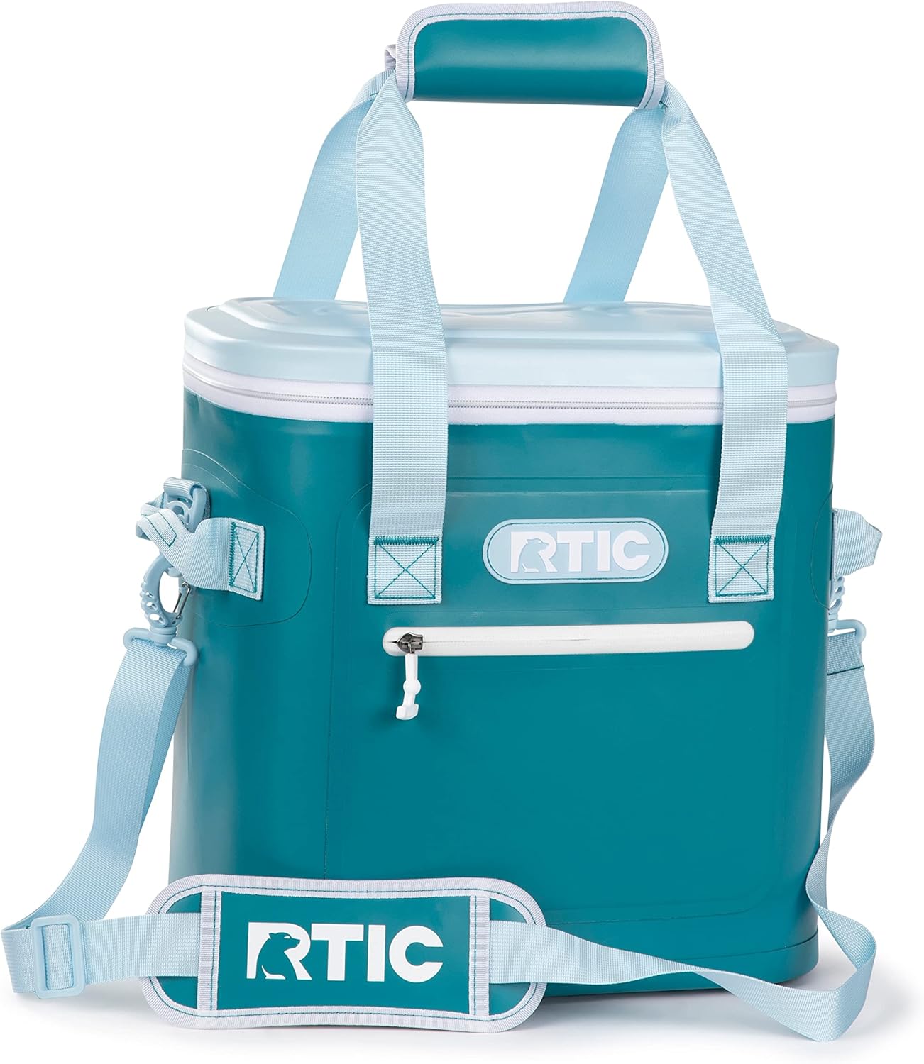 RTIC Ultra-Tough Soft Cooler 20 Can, Insulated Bag Portable Ice Chest Box for Lunch, Beach, Drink, Beverage, Travel, Camping, Picnic, Car, Trips, Floating Cooler Leak-Proof with Zipper
