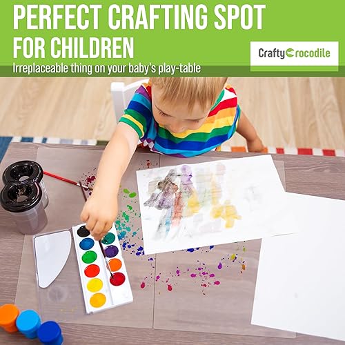 Miniatura 6 de Millas Kimball - manteles individuales de plástico transparente Plástico Transparente talla única Se ajusta a todos