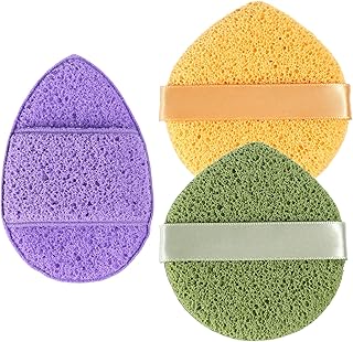 3 esponjas faciales para lavar la cara, espon...