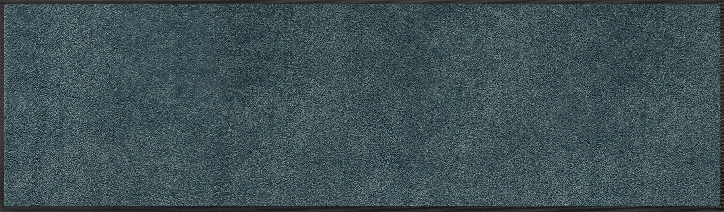 Wash+Dry Fußmatte Denim Blue 35x120cm, innen und außen, waschbar