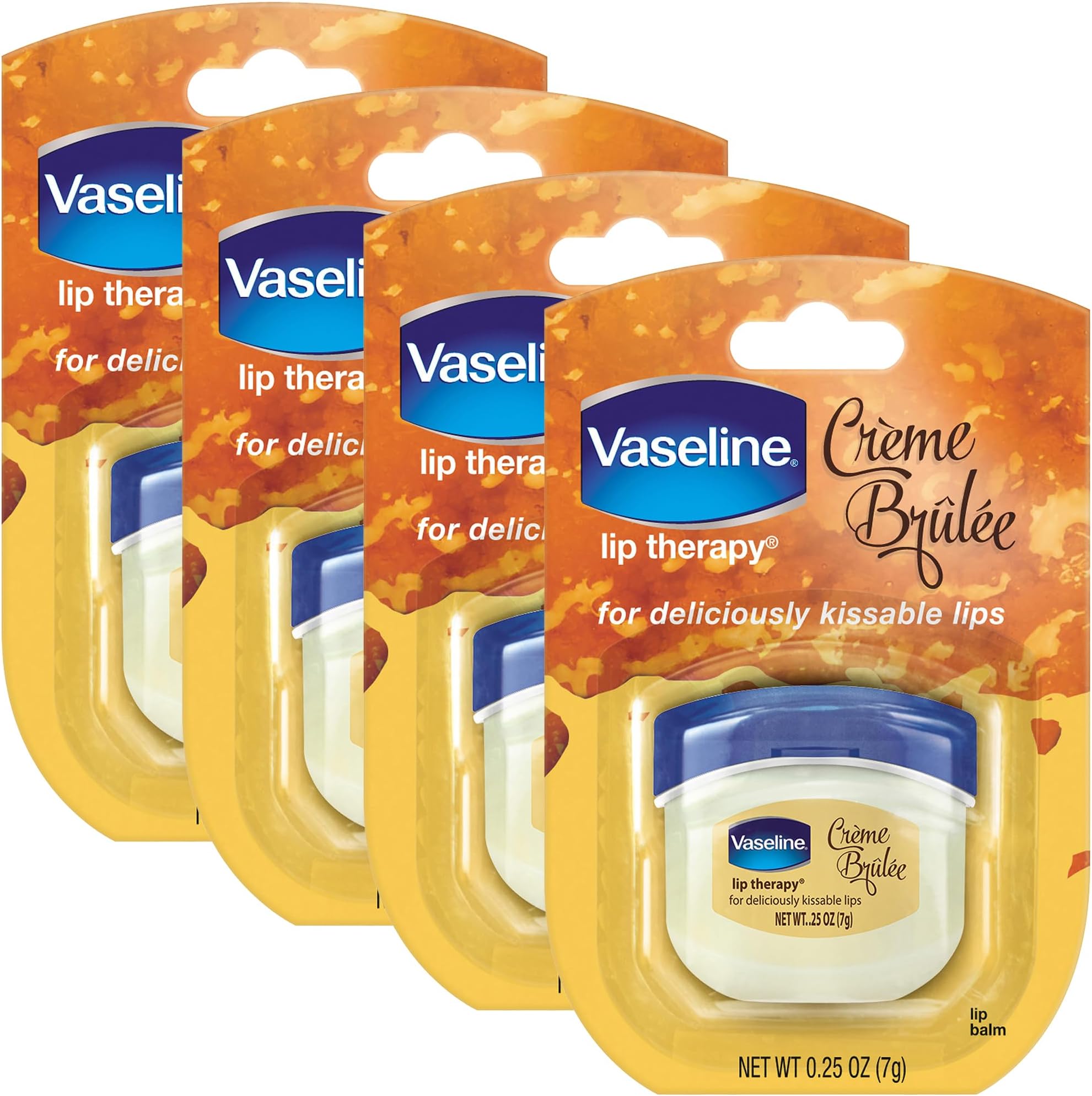 VAS LIP THERAPY .25OZ CRM BRULE (Pack of 4)