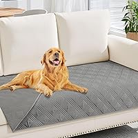 Vista 120 de hyha - Manta impermeable para cama de perro, mantas suaves para mascotas, funda impermeable para sofá para perros, fundas reversibles lavables