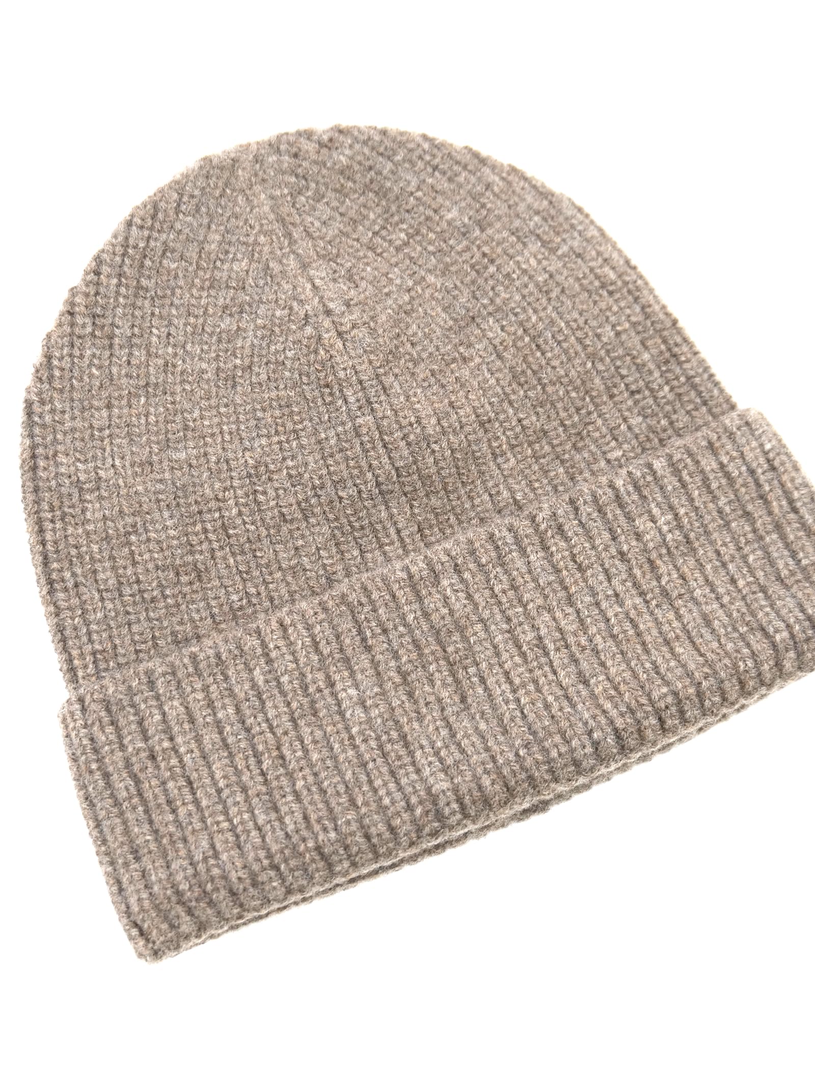 Gorro de punto acanalado 100% lana merino, cálido gorro de invierno, unisex para hombres y mujeres