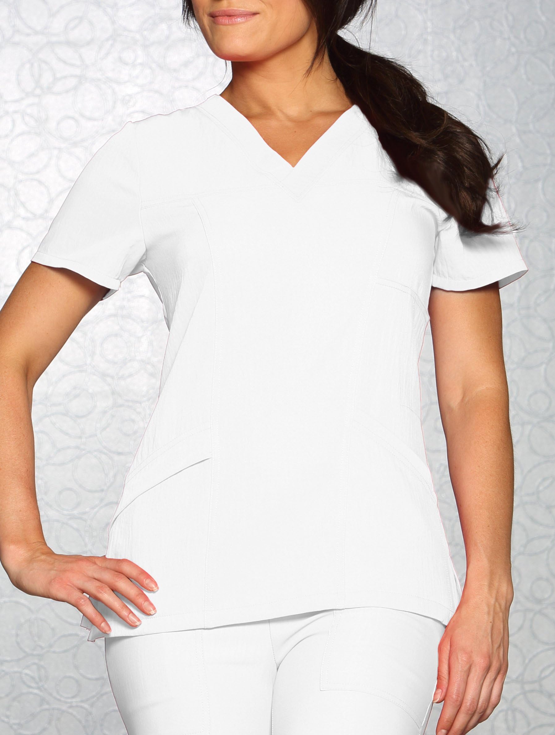 Crush Scrubs ''Heartthrob' V-Neck Top' Scrub Top