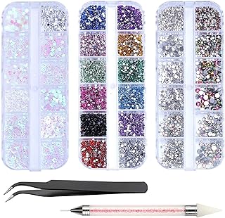 Kit profesional de diamantes de imitación par...