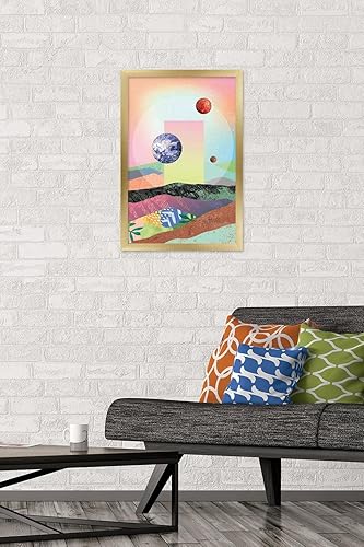 Miniatura 71 de Trends International Abstract Space Wall Poster with Magnetic Frame