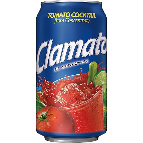 Miniatura 6 de Clamato Cóctel de tomate original, lata de 11.5 fl oz (paquete de 24)