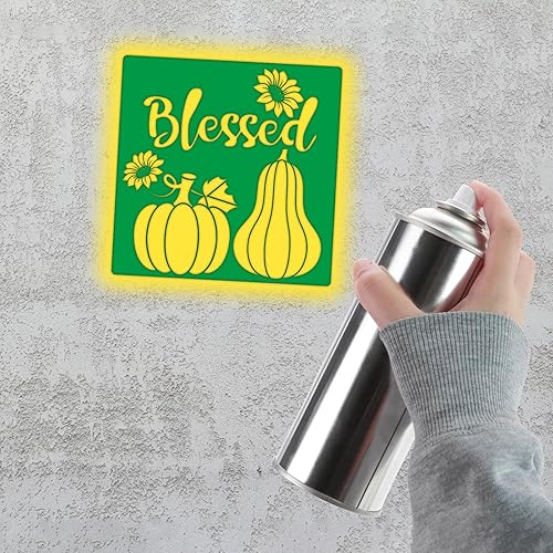 Miniatura 5 de 36 plantillas de pintura de dibujo de Acción de Gracias para niños de 8 pulgadas, plantillas de dibujo de otoño para niños, plantillas de tiza para