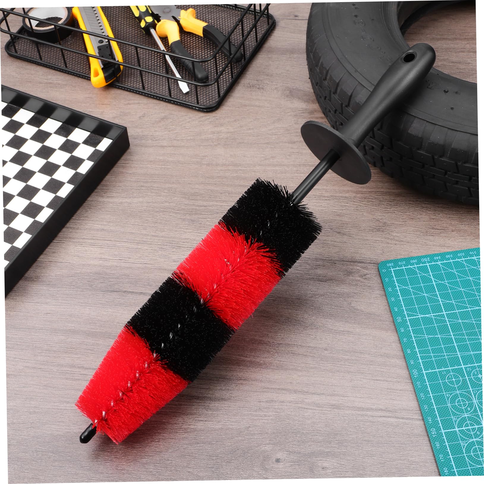 iplusmile 3stücke Car Wheel Cleaning Brush Biegsame Felgenbürste Für Intensive Reinigung Von Alufelgen Und Reifen Ergonomischer Griff Und Langer Stiel Für Müheloses Arbeiten