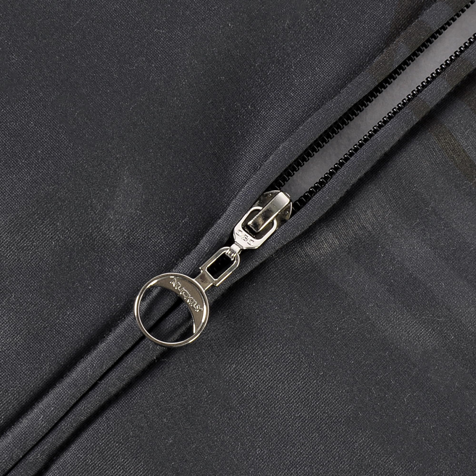 NUCKILY Thermo-Radtrikot für Herren, langärmelig, mit Fleece gefüttert, Fahrradjacke mit Taschen für den Winter und kaltes Wetter, Fahrradbekleidung, MI0042, Dunkelgrau, Größe XL