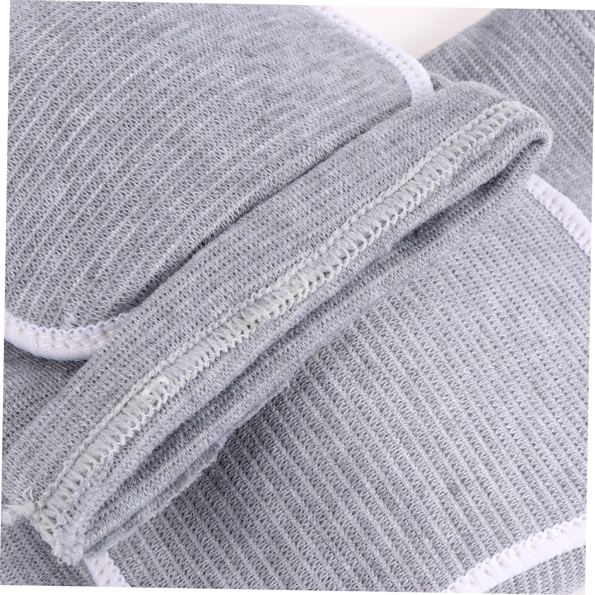 Holibanna 1 Pair Warm Elastic Sports Sleeve Breathable Protective Pads for Basketball Climbing and Outdoor Activities Durable Grey Design