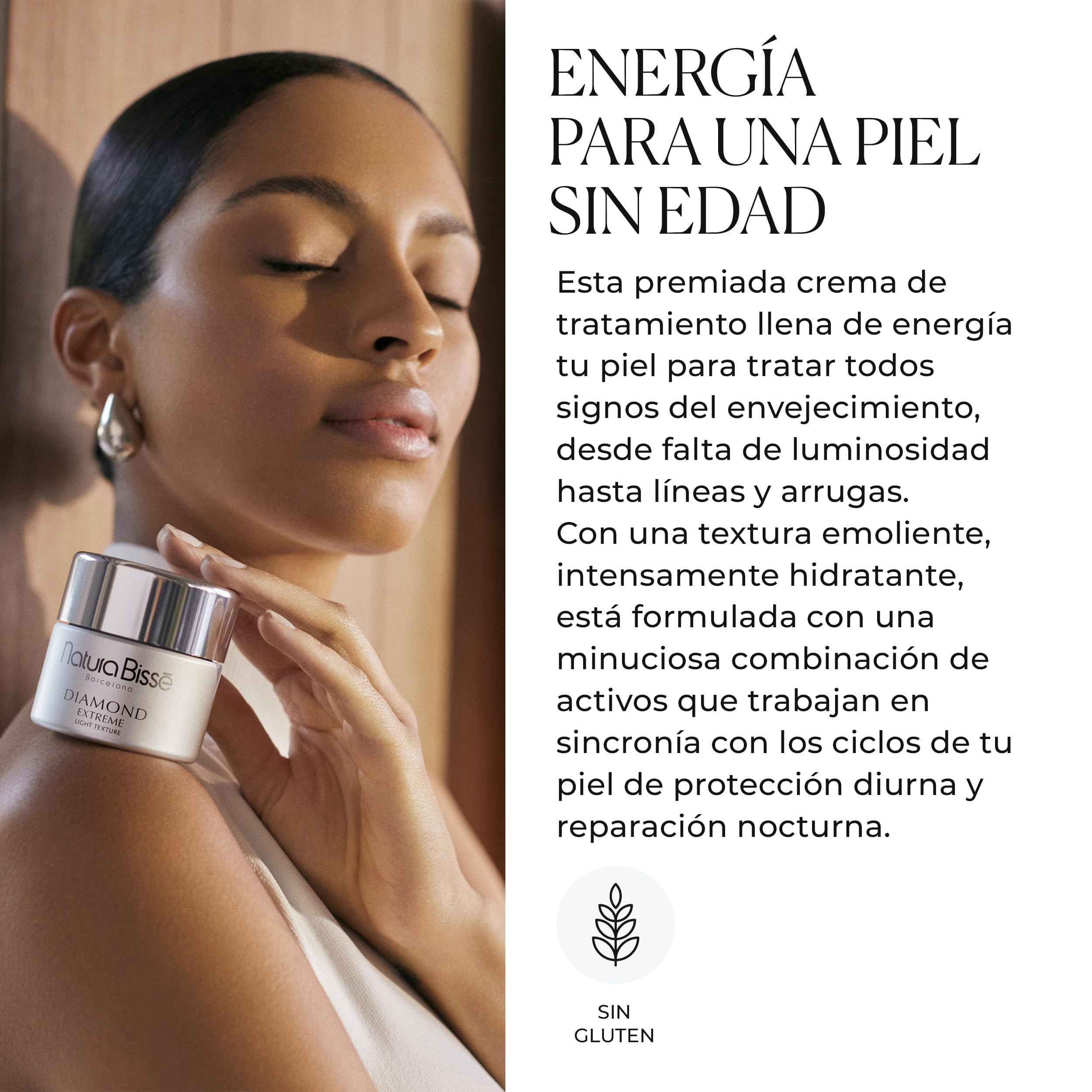 Natura Bissé Diamond Extreme Cream - Rich Texture | Crema Antiedad Energizante | 50 ml