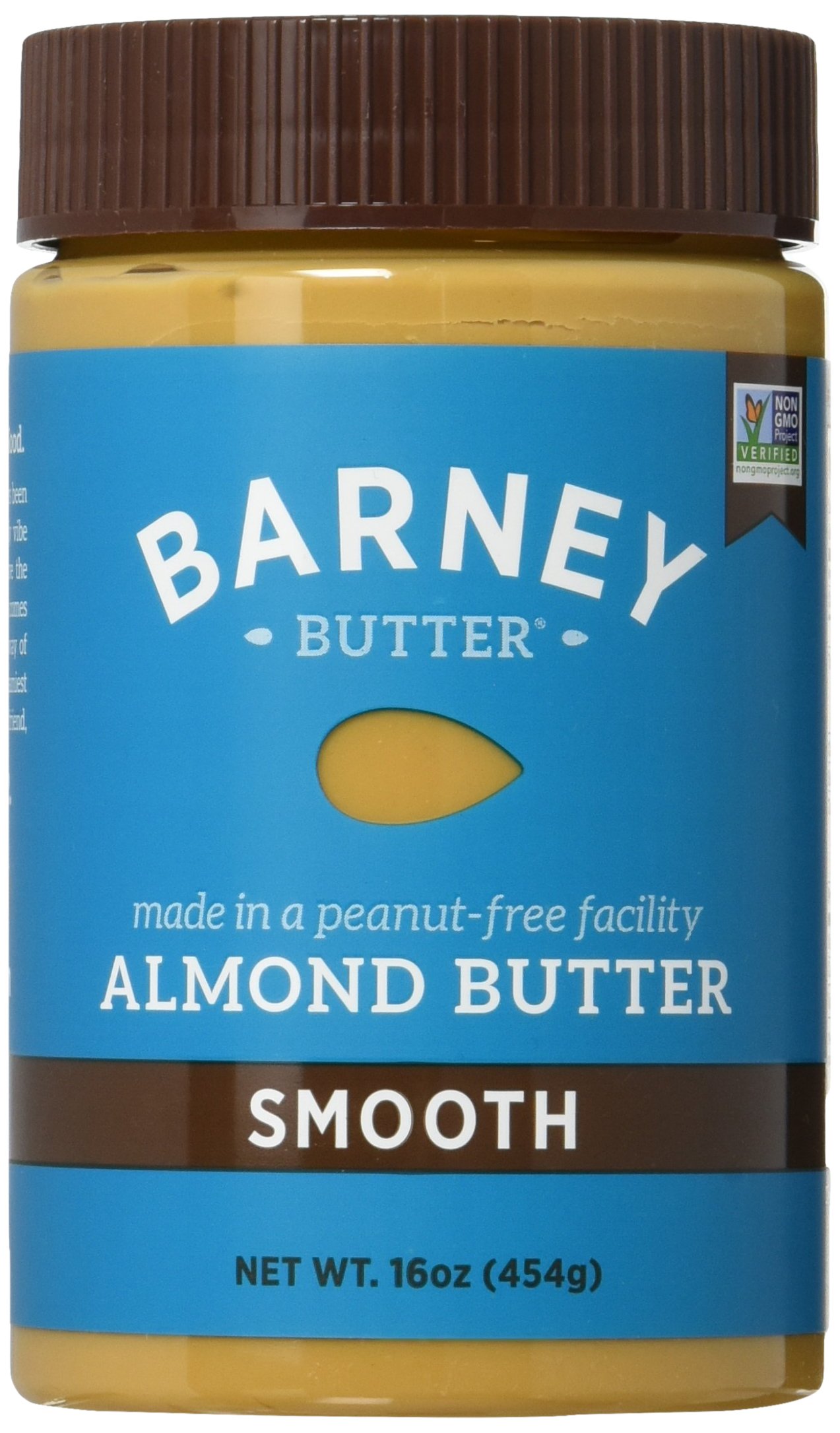 Barney ButterAlmond Butter, Smooth, 16 Ounce (Pack of 3)
