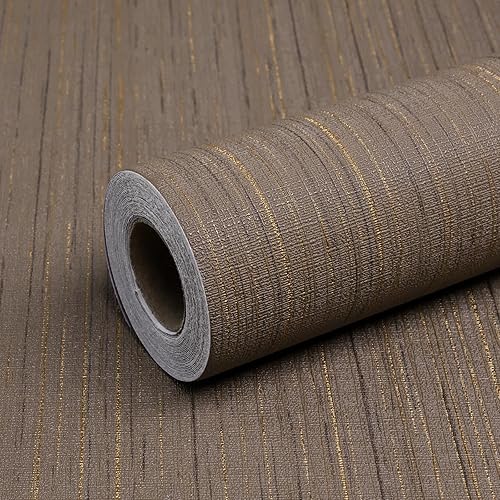 Miniatura 17 de Papel Tapiz de Tela de Hierba Azul Marino Despegar y Pegar - 15.7"x120" Papel Tapiz Vintage Removible Impermeable para Paredes de Habitaciones, Azul