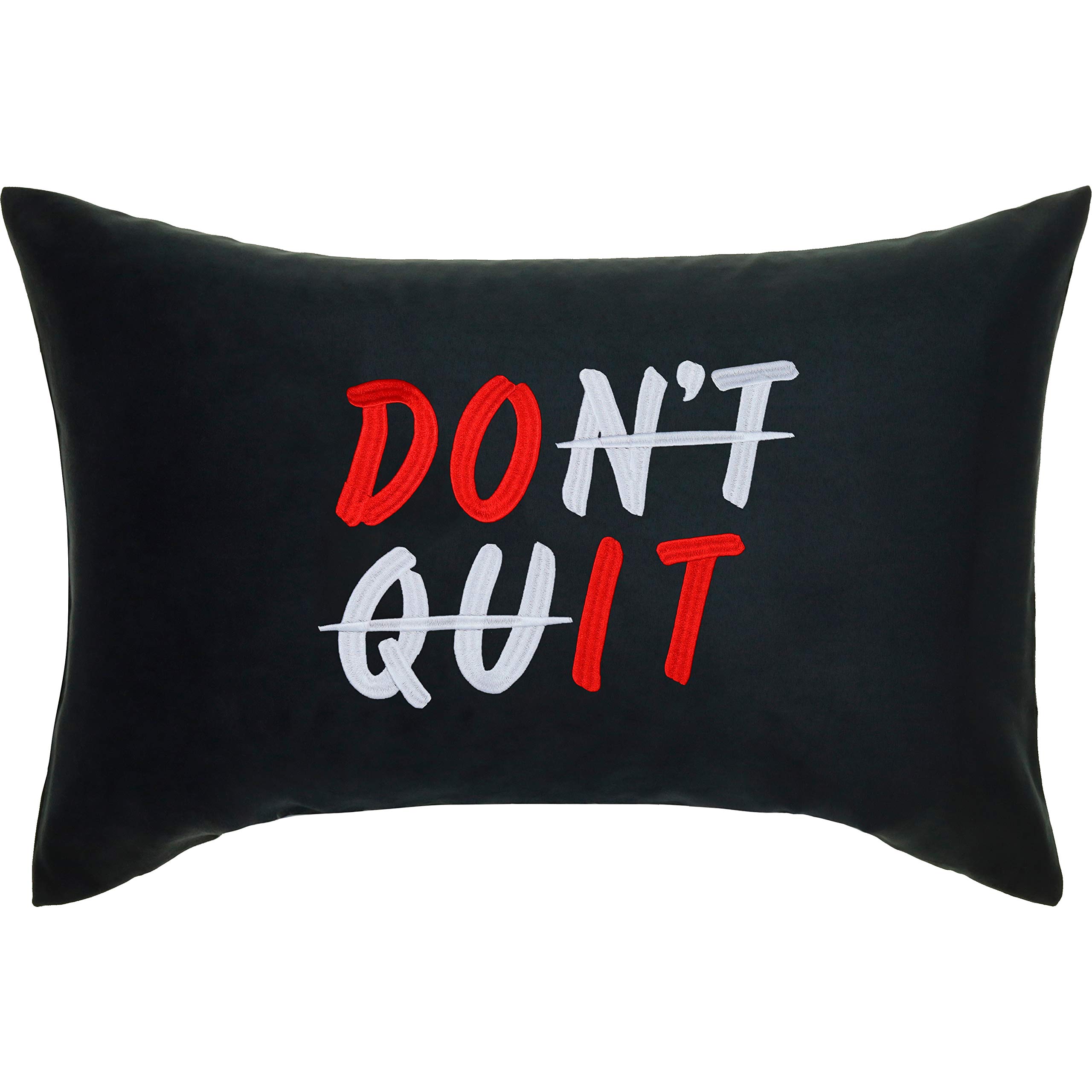 Housse de coussin pour canapé et bureau déco motivation