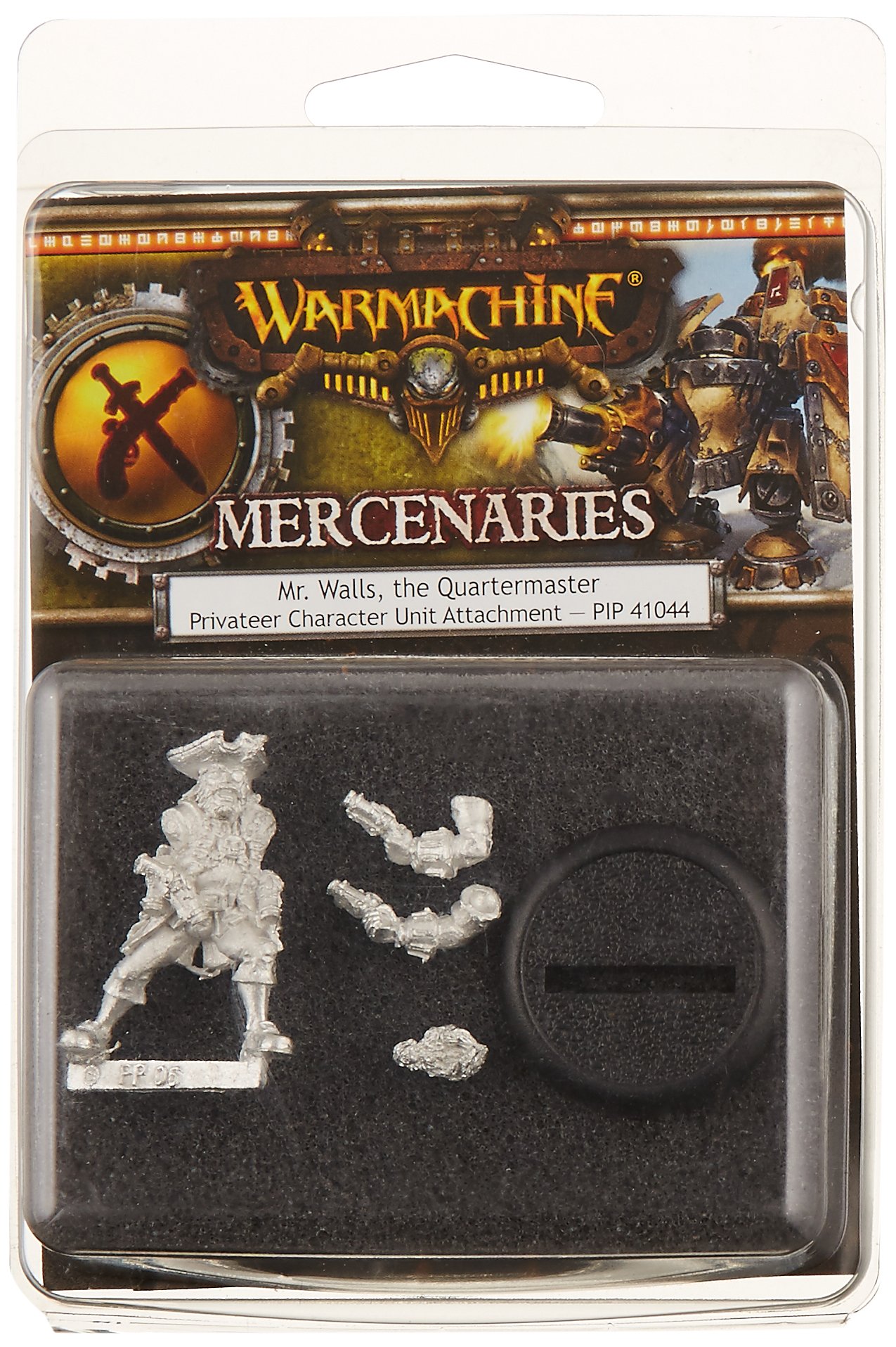 Privateer Press - Warmachine - Mercenary: Mr. Walls Model Ki