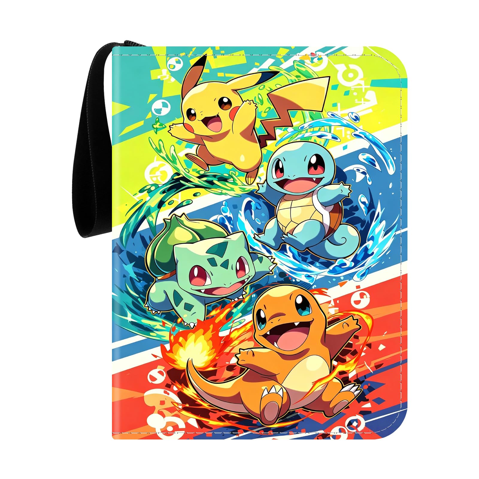 Trading Card Binder 4 Pocket Card Folder Holder for 400 Cards，C-400
