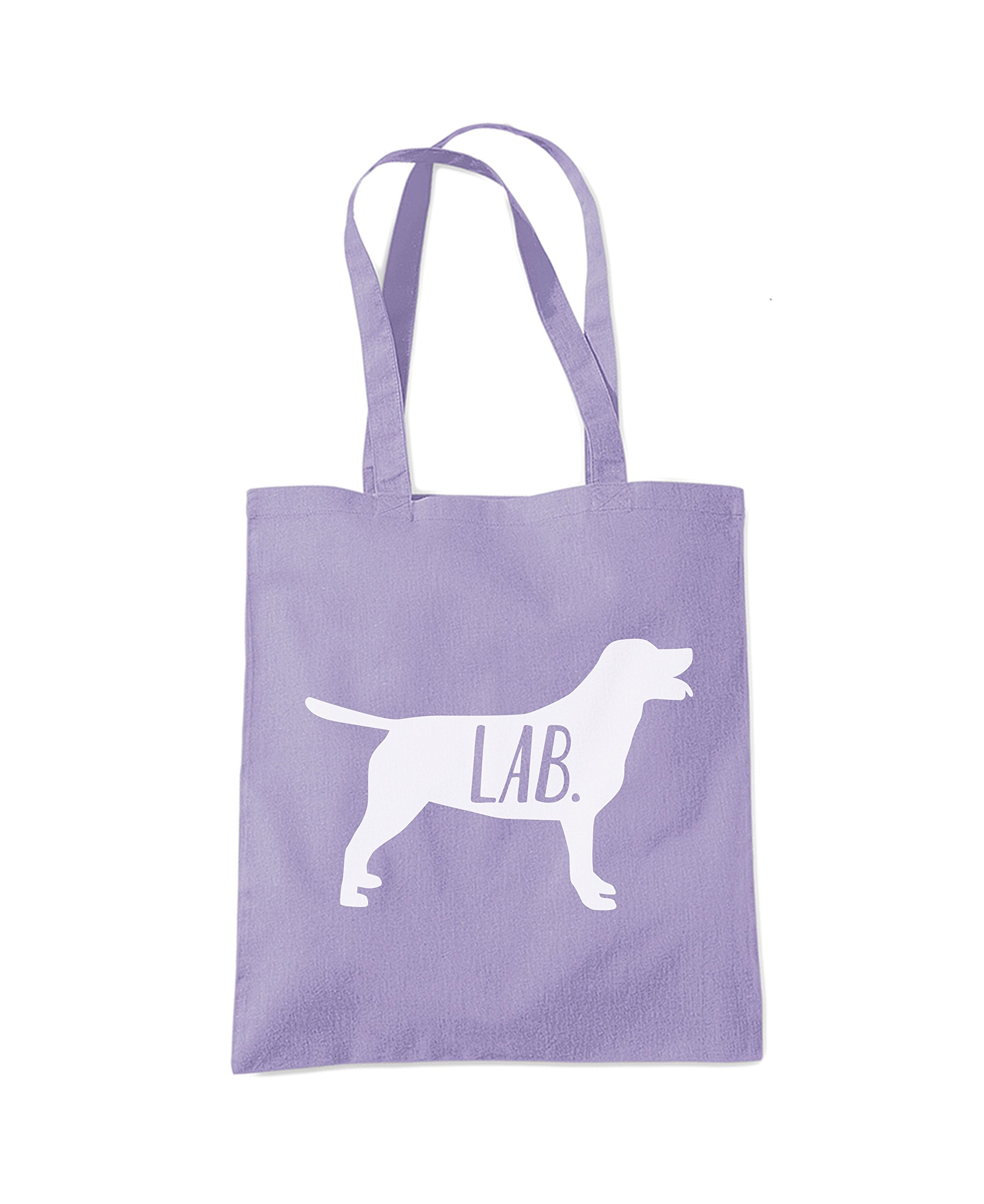 Hotscamp Women's Lavender Purple Labrador Dog Tote Bag - One Size
