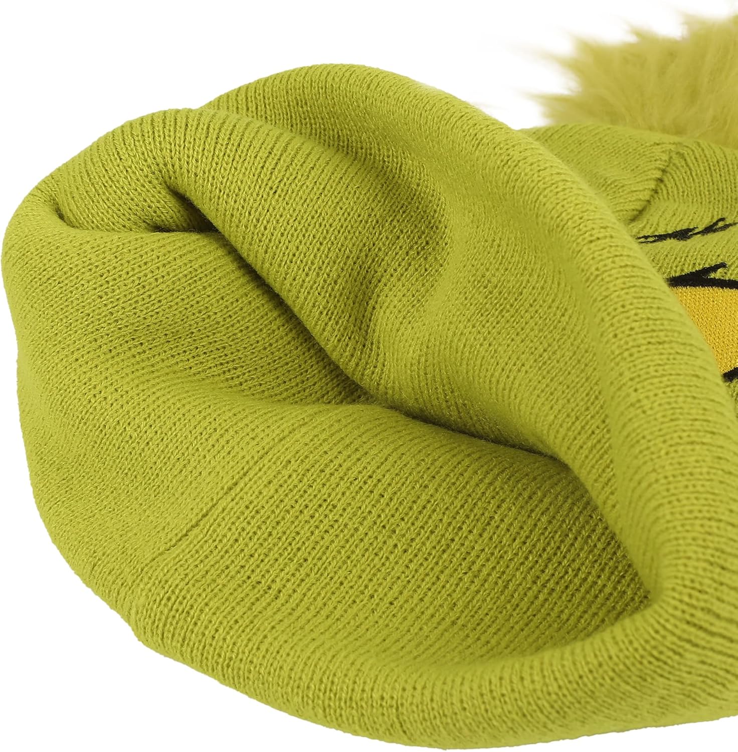 Bioworld The Grinch Peekaboo Hands Green Cuff Beanie - Image 3