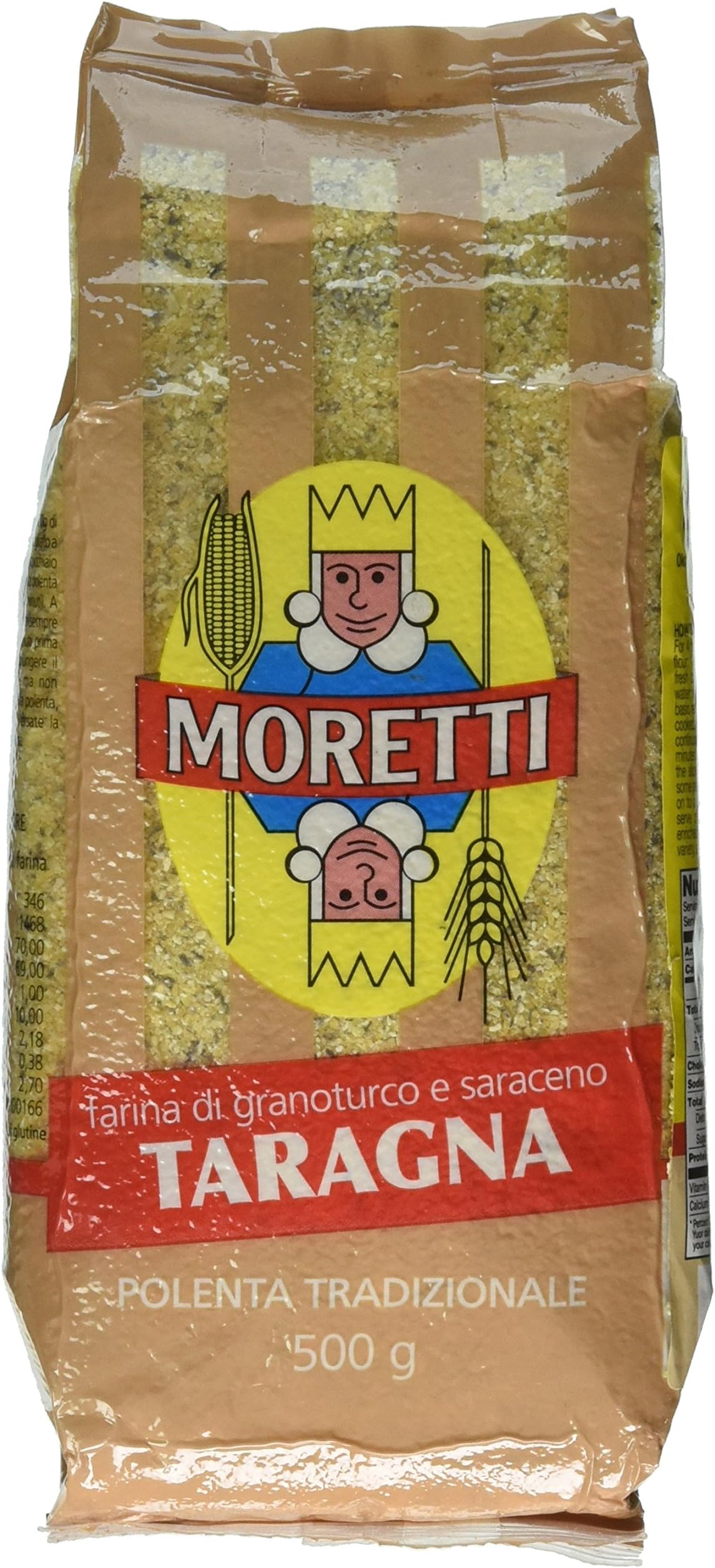 Moretti Taragna Polenta with Buckwheat - 1.1 Pound