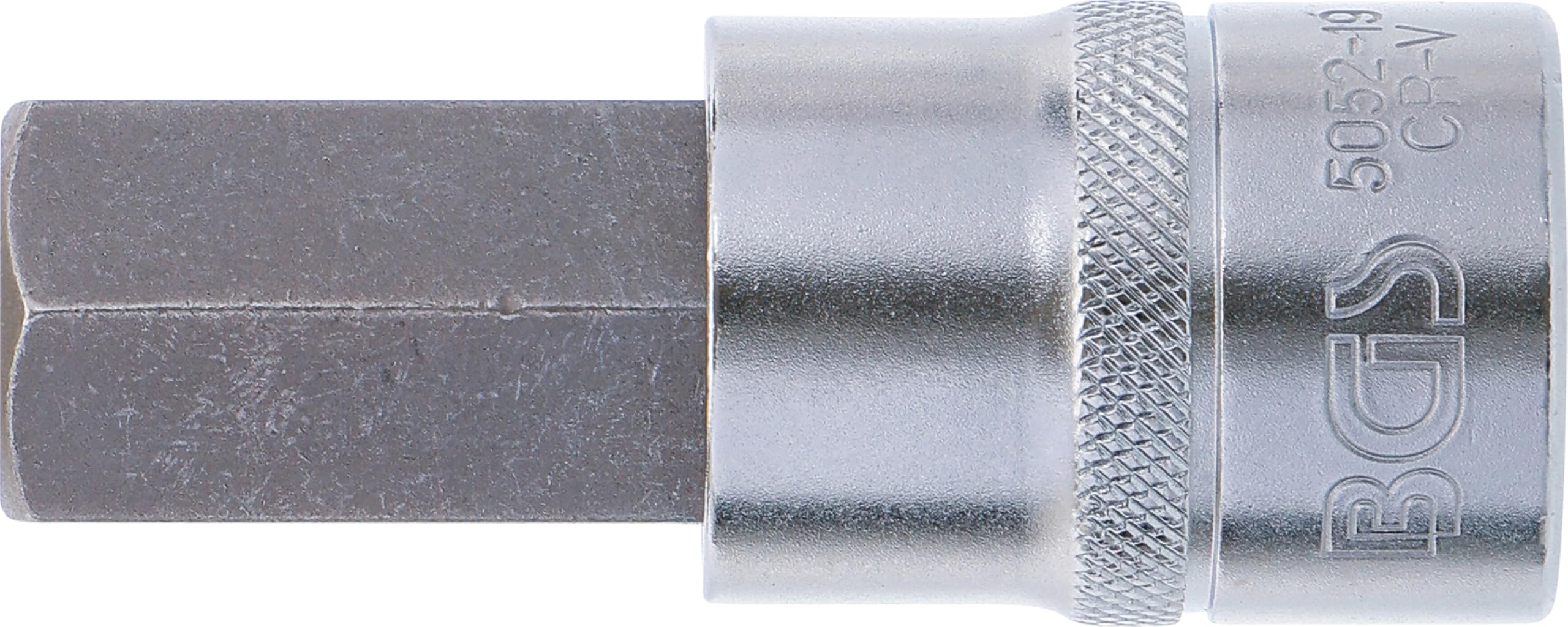 BGS 5052-19 | Chiave a bussola | 12,5 mm (1/2") | esagono interno 19 mm