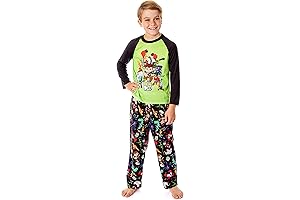 Ben 10 Boys' Cartoon TV Series Omnitrix Characters Aliens Sleep Pajama Set