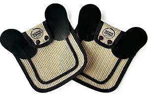 PROTECTIVE CHICKEN APRONS LARGE CHICKEN SADDLES FOR HENS, WITH SHOULDER COVERS, 2-Pack