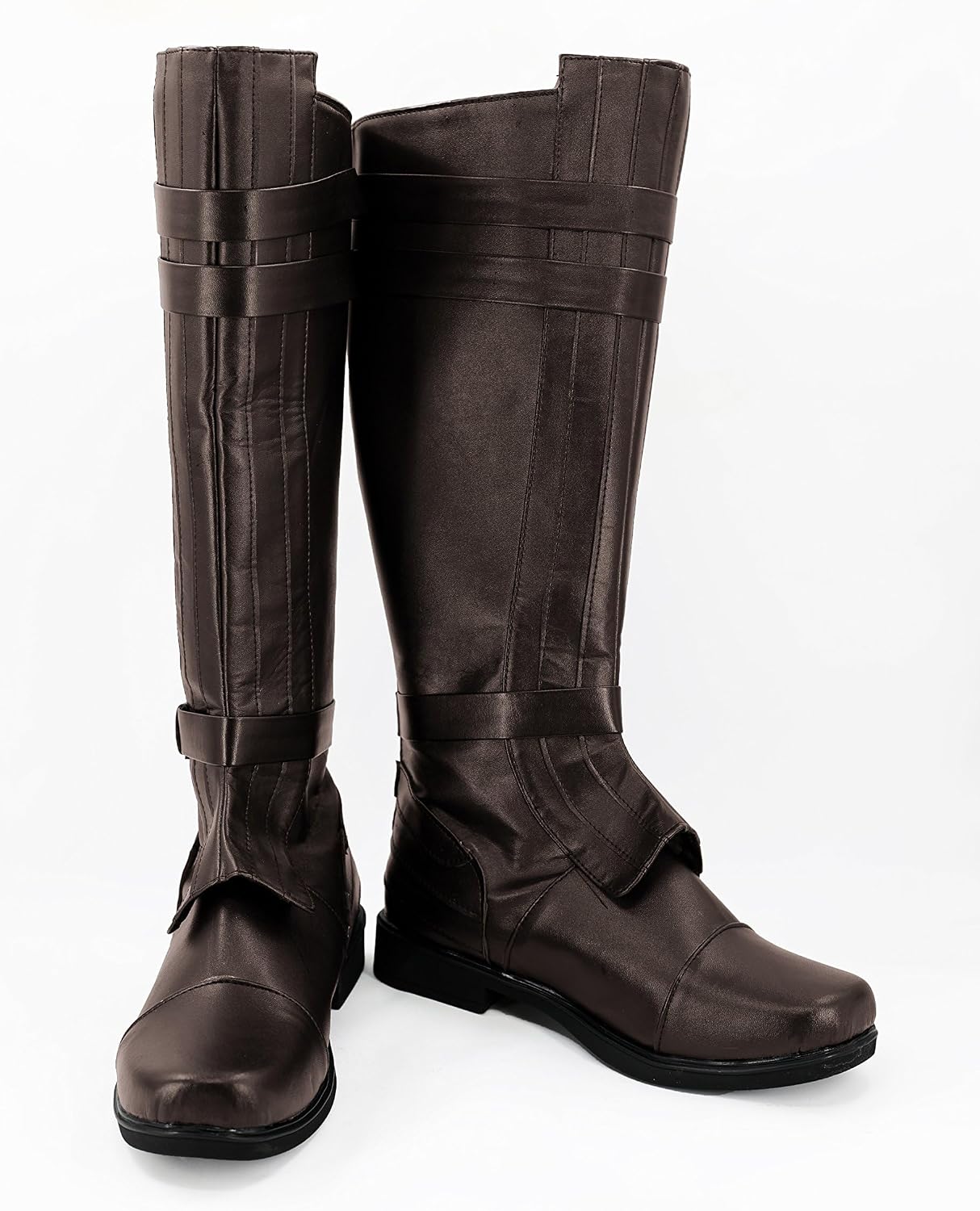 Adult Cosplay Boots Mens Cosplay Shoes for Halloween and Cosplay Party