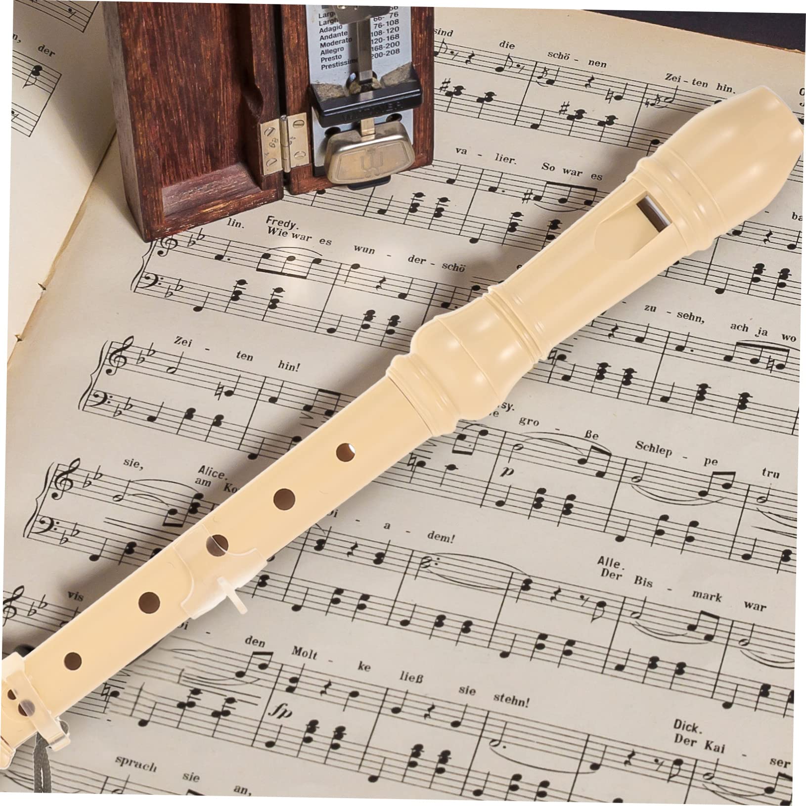 Totority Soprano Recorder for Clarinet Instrument Durable Material for Beginners for Music Education Practice Sound for Young Musicians