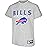 Ultra Game NFL Official Youth Super Soft Game Day T-Shirt, Buffalo Bills, Heather Gray, 14-16