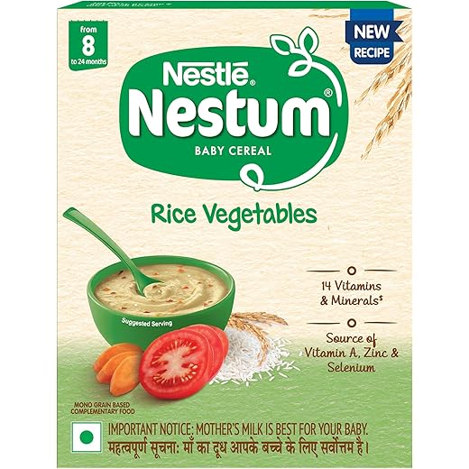 Nestum Baby Cereal Rice Vegetables 300g