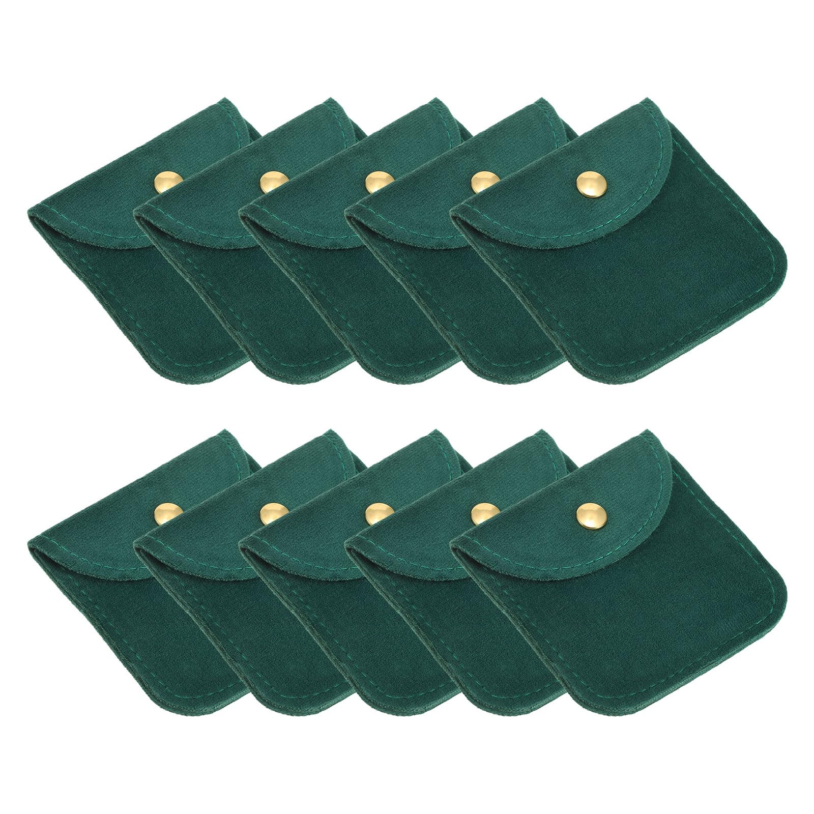 Bolsa de joyería para collares y pulseras, juego de 20 bolsas de terciopelo de 3 pulgadas PATIKIL