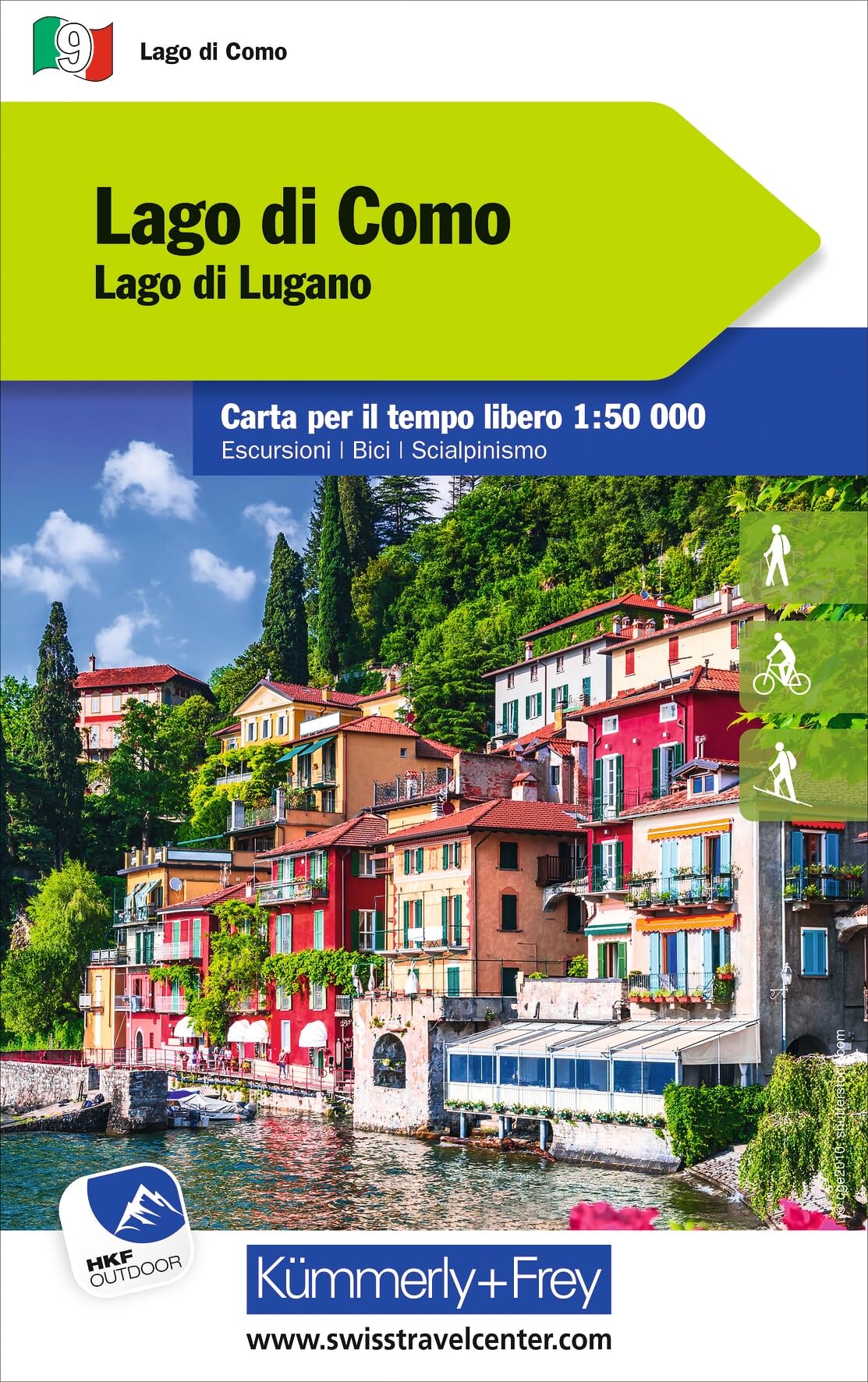 Lake Como / Lake Lugano (9): Mit Lago di Lugano. Touren für Wanderer, Biker und mehr! Wetterfest und leicht lesbar (Outdoor maps Italy)