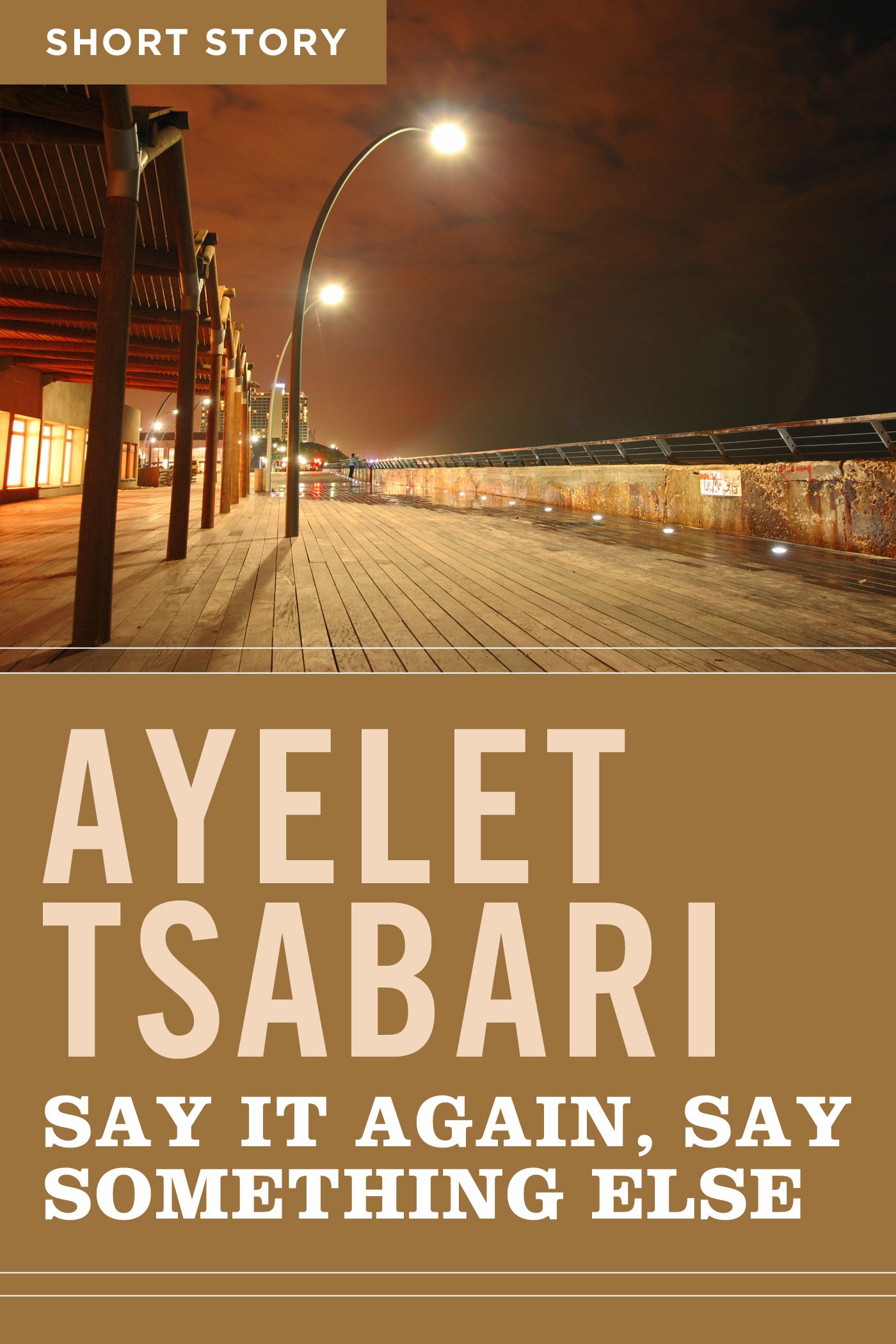 Say It Again, Say Something Else: Short Story