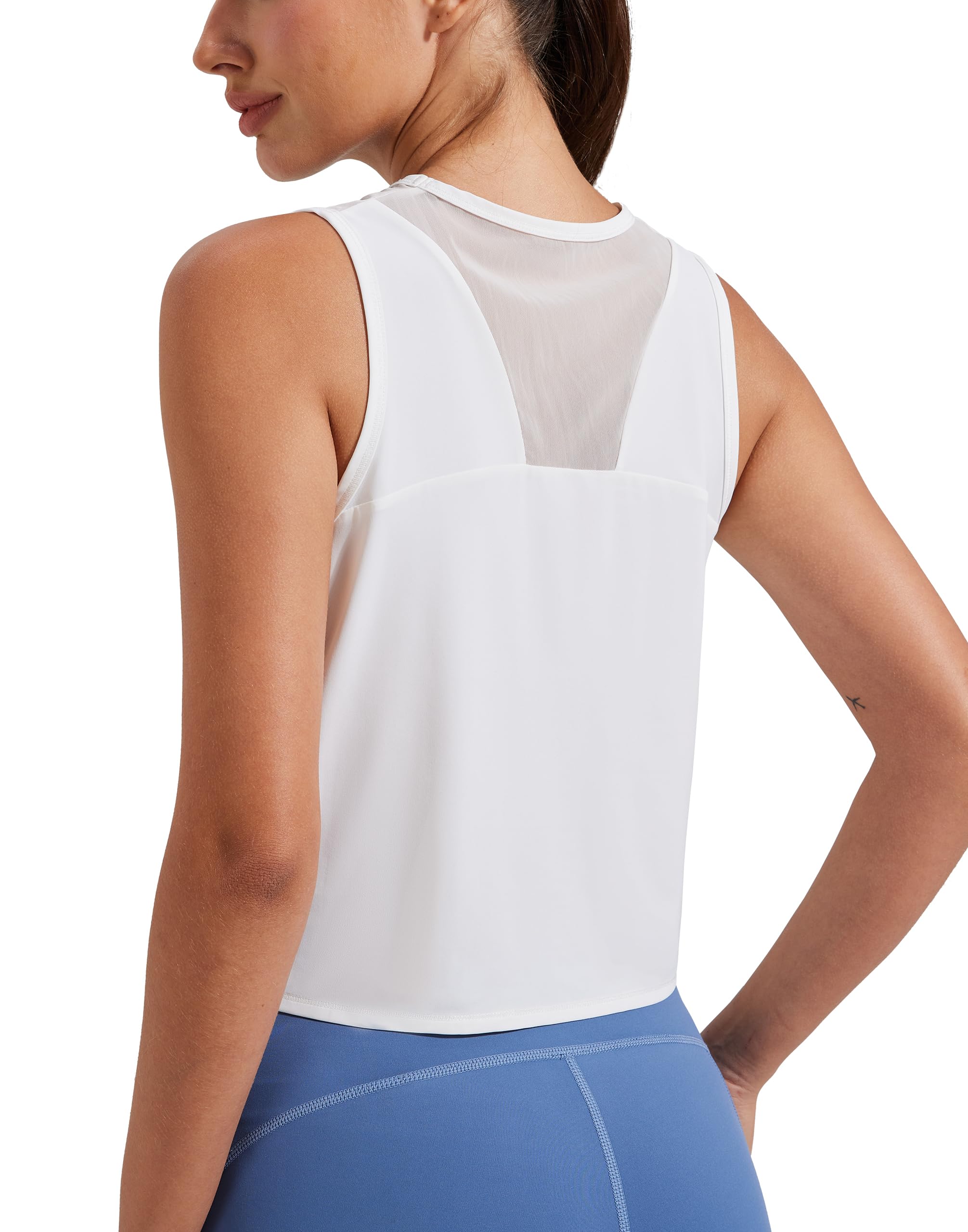 Pioneer Camp Damen Tank Top Sommer Sport Oberteile Ärmelloses Crop Yoga Shirt Für Frauen Leichte Atmungsaktiv Tanktop