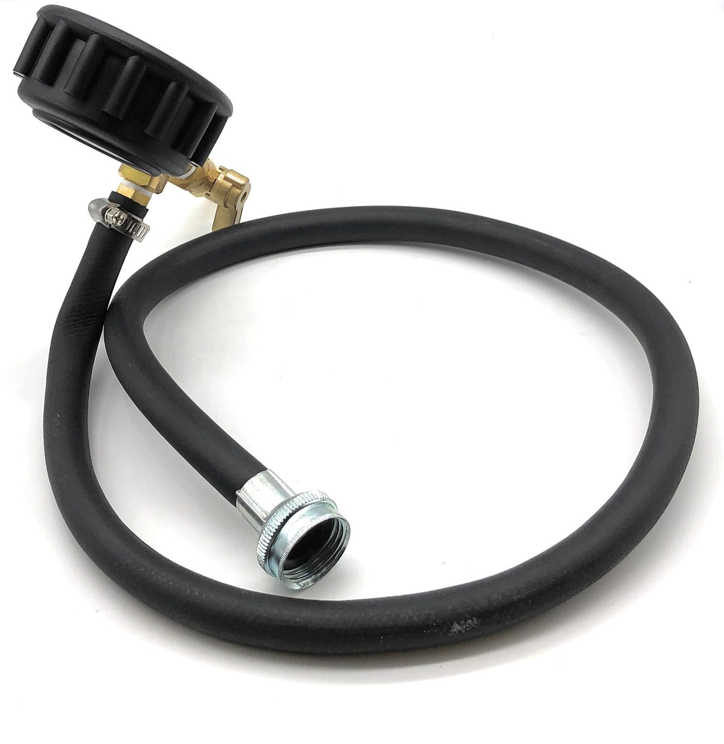in-Line Water Pressure Test Gauge Kit for Plumbing Lines, Boilers, Water Tanks, Faucets - Home Water Pressure Tester