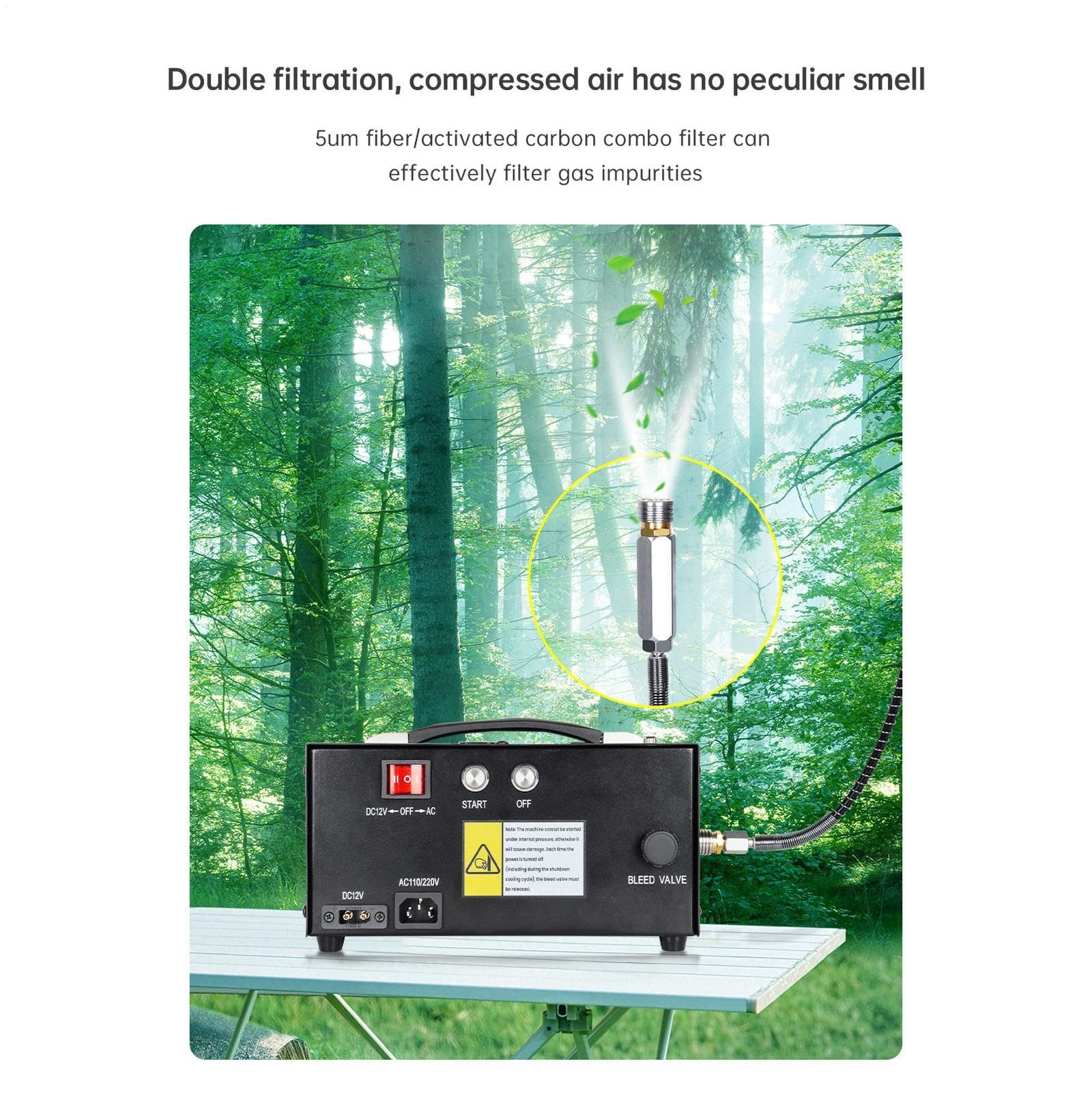 Inflador De Neumáticos Compresor De Aire Bomba Compresor Aire eléctrico | Bomba Para Neumáticos Para Neumáticos De Coche, Moto, Bicicleta, Camión, SUV Y Balones Deportivos