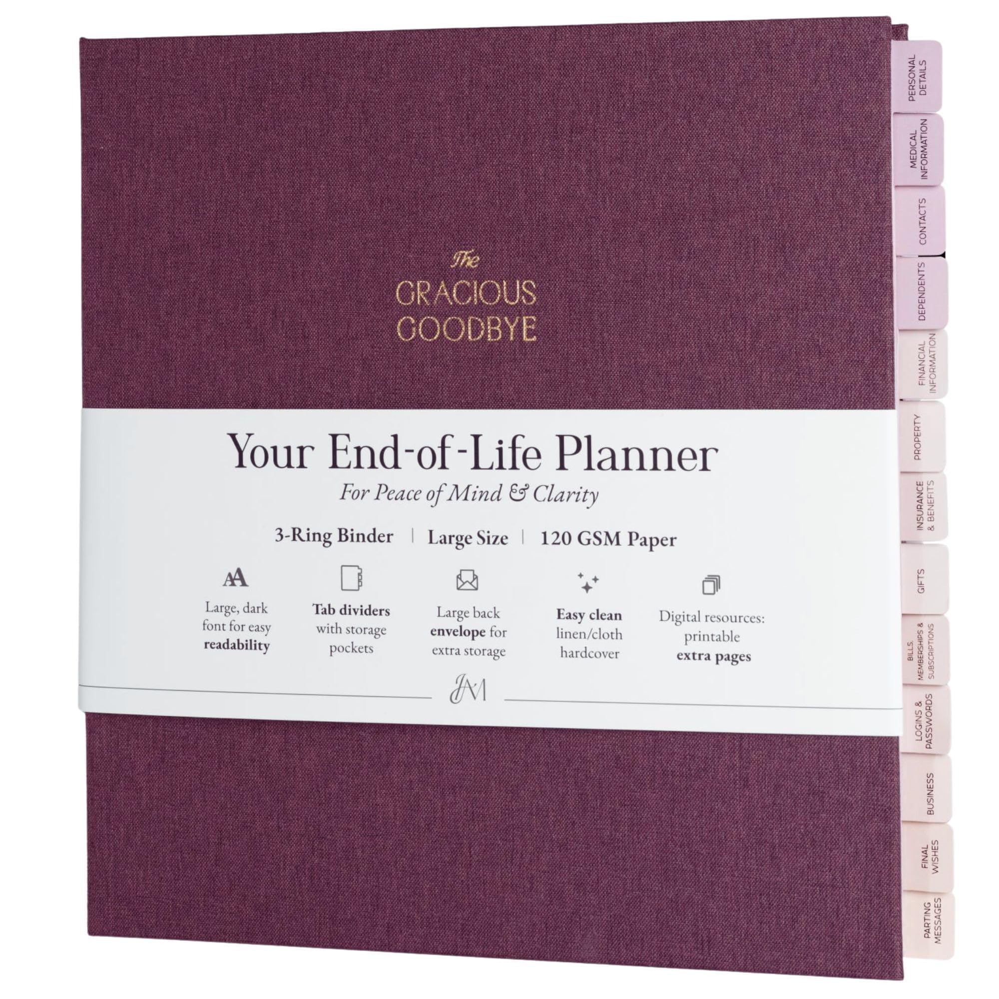 Gracious Goodbye End-of-Life Planner