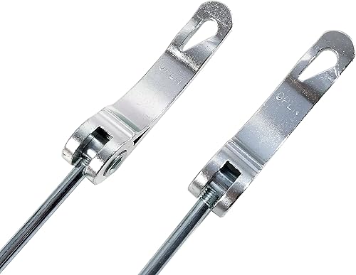 Miniatura 9 de DEER U Road Mountain Bicycle MTB Wheel Hub Front and Rear Skewers Quick Release Clip Bolt Lever Axle QR 145/180 mm, a Pair Negro