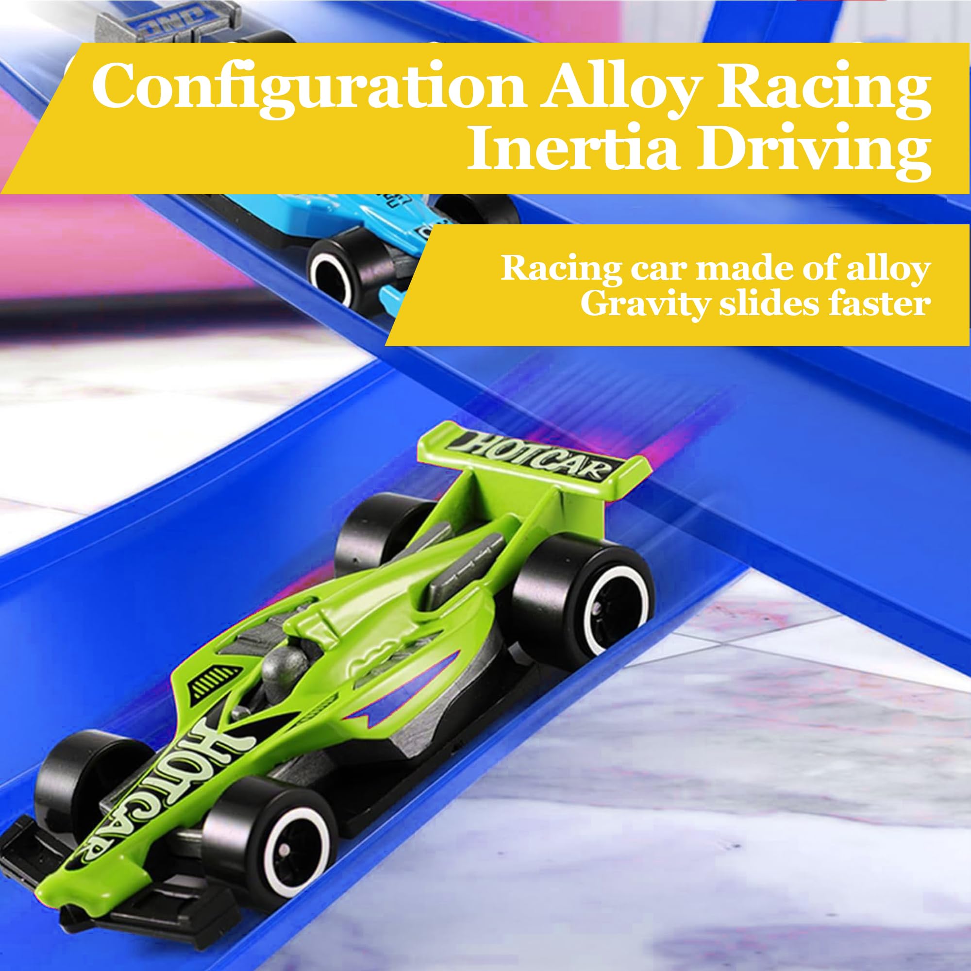 Race Car Ramp Track with Suction Cups - Image 3