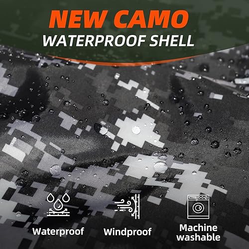 Miniatura 3 de MEREZA Saco de dormir para adultos, hombres y niños con almohada, saco de dormir XL para todas las estaciones, camping, senderismo, mochilero, 3-4