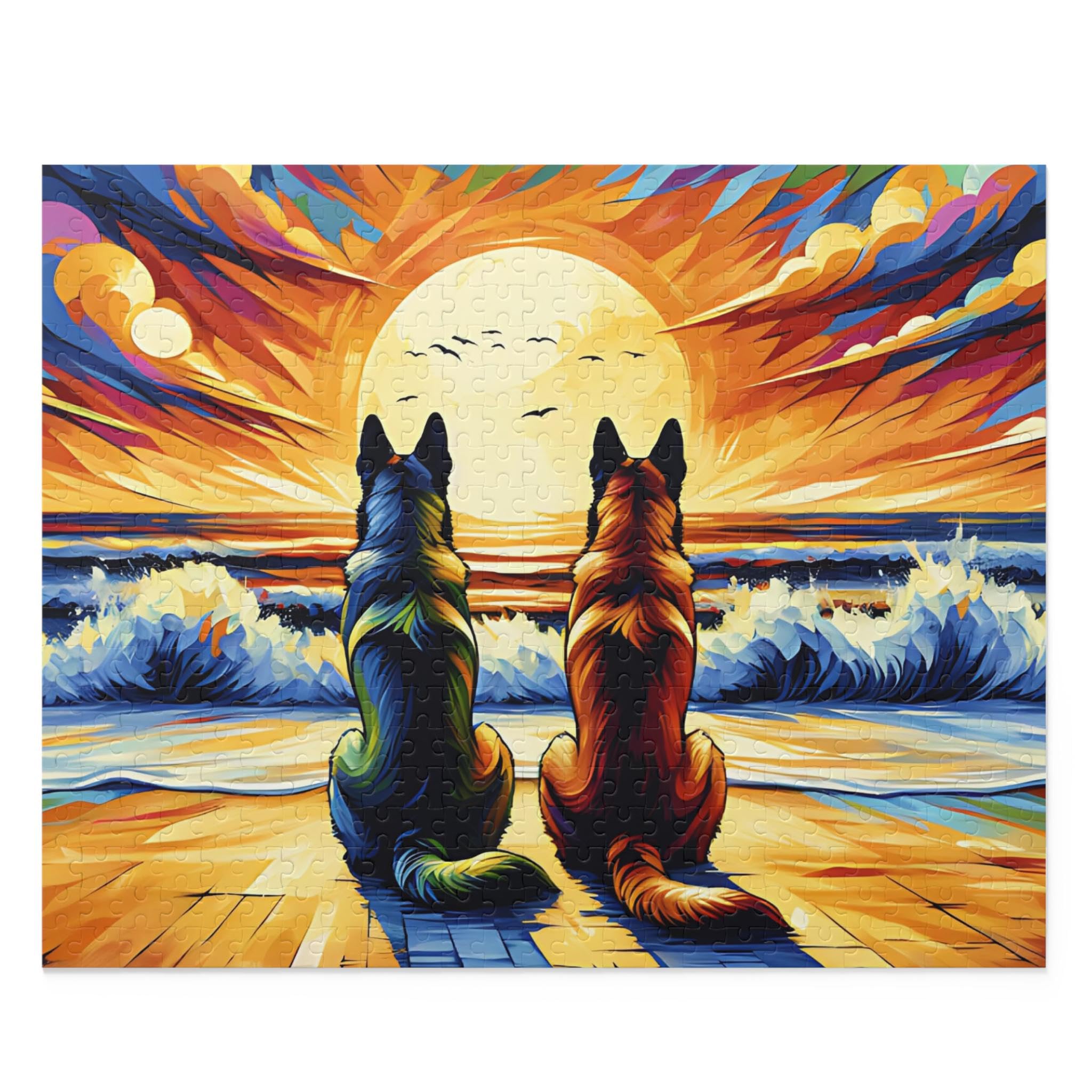 Belgian Malinois Dog Jigsaw Puzzle | 1000 Pieces | Gifts For Belgian Malinois Dog Lovers