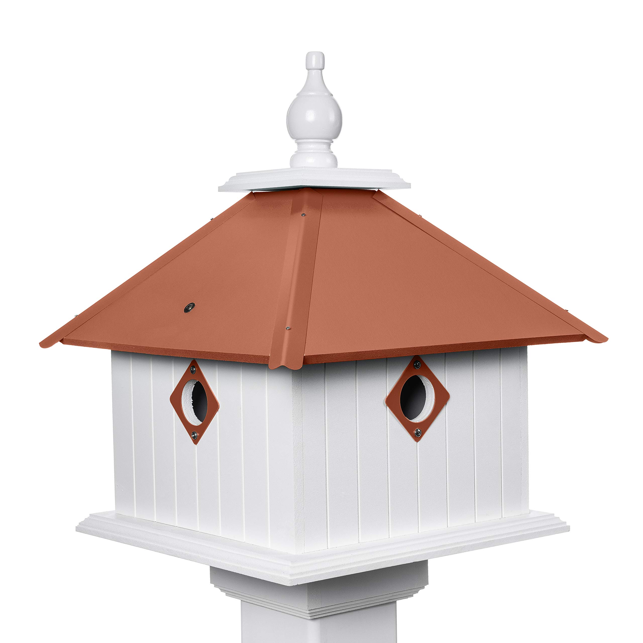 Paradise Birdhouses Hammered Copper Jasmine House