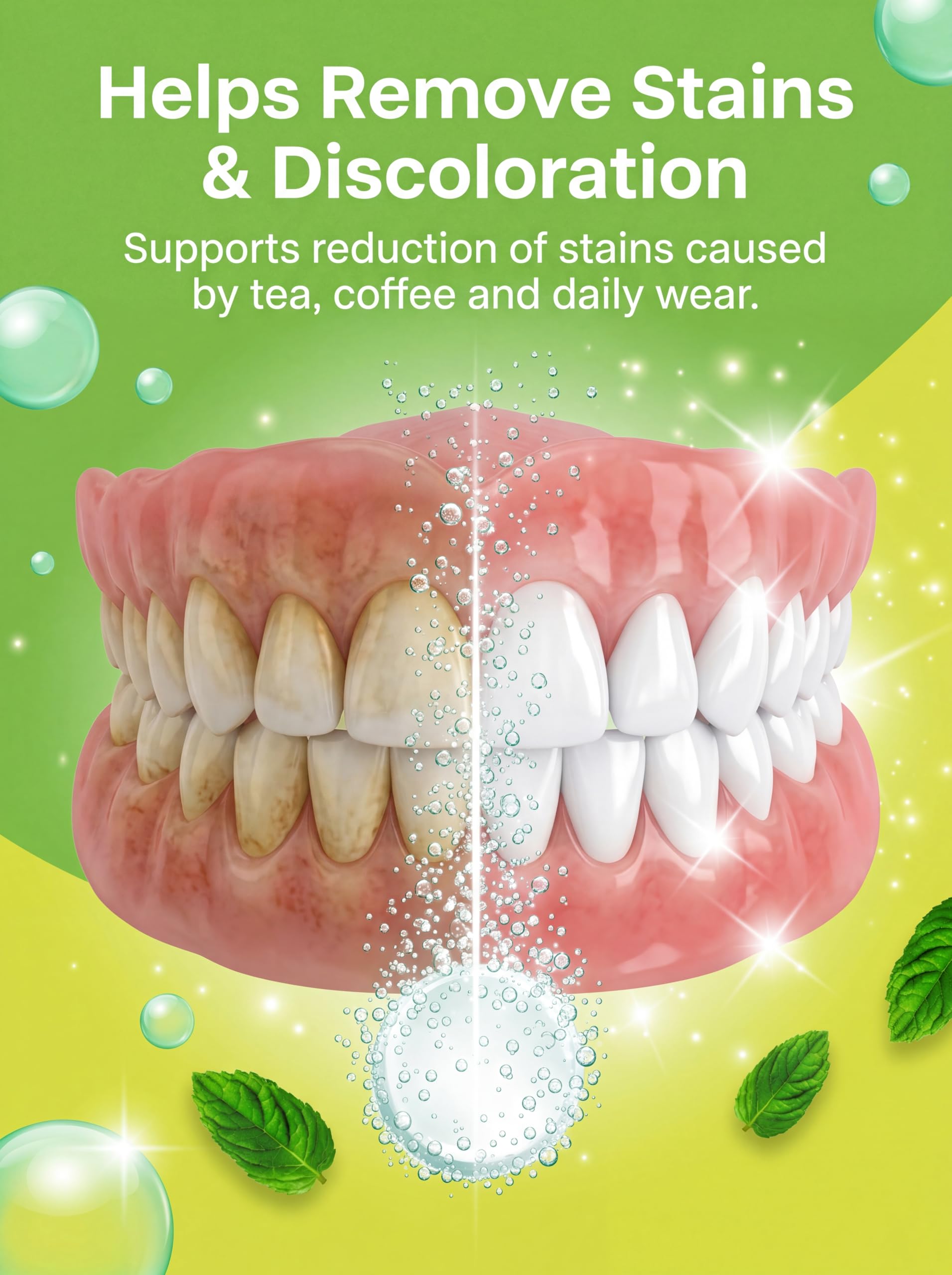ORADOX DENTURE CLEANSING TABLETS (30 Count) | Denture Cleaning | Faster in Action | Odor Removal Daily Hygiene Care 3