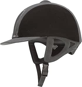 Harry Hall Adults Riding Hat Black Size 52 / 6 3/8 Harry Hall Adults Riding Hat Black Size 52 / 6 3/8