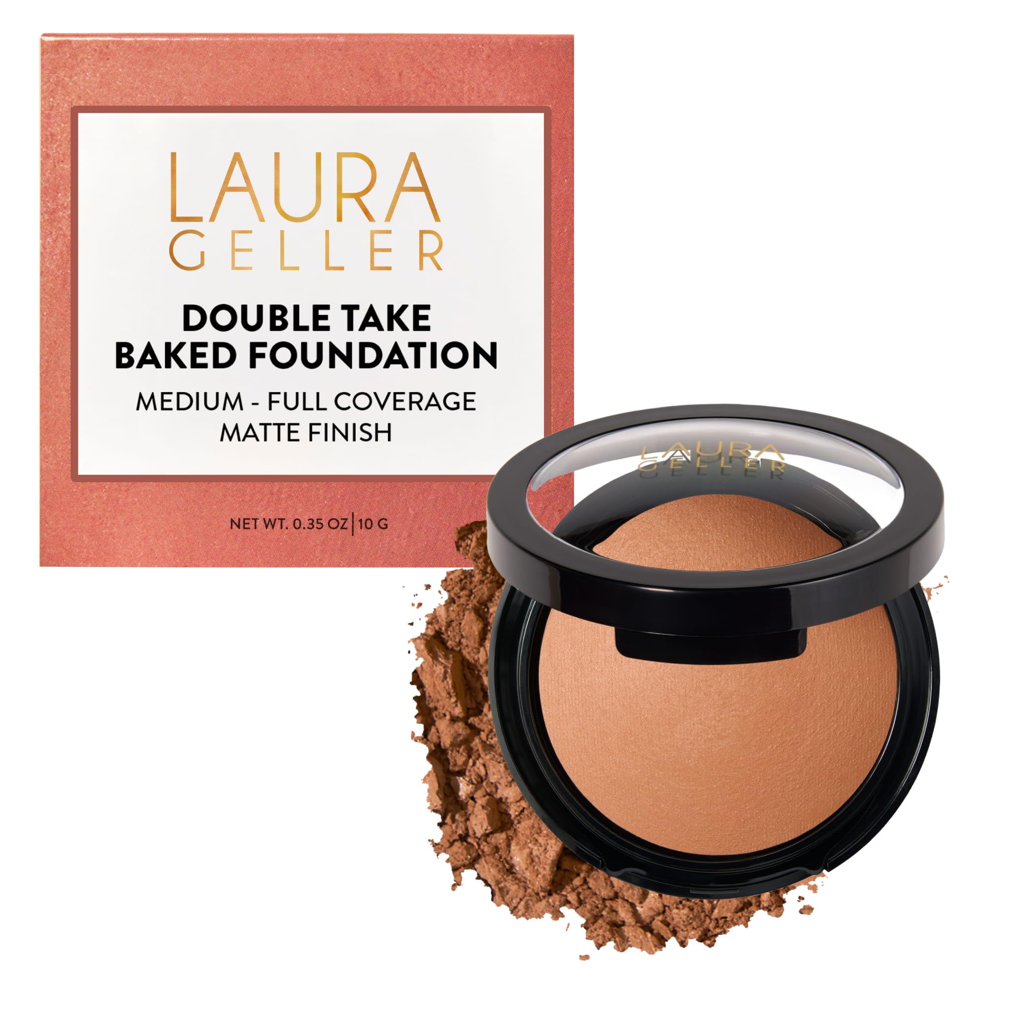 Amazon.com: LAURA GELLER NEW YORK Baked Double Take Powder